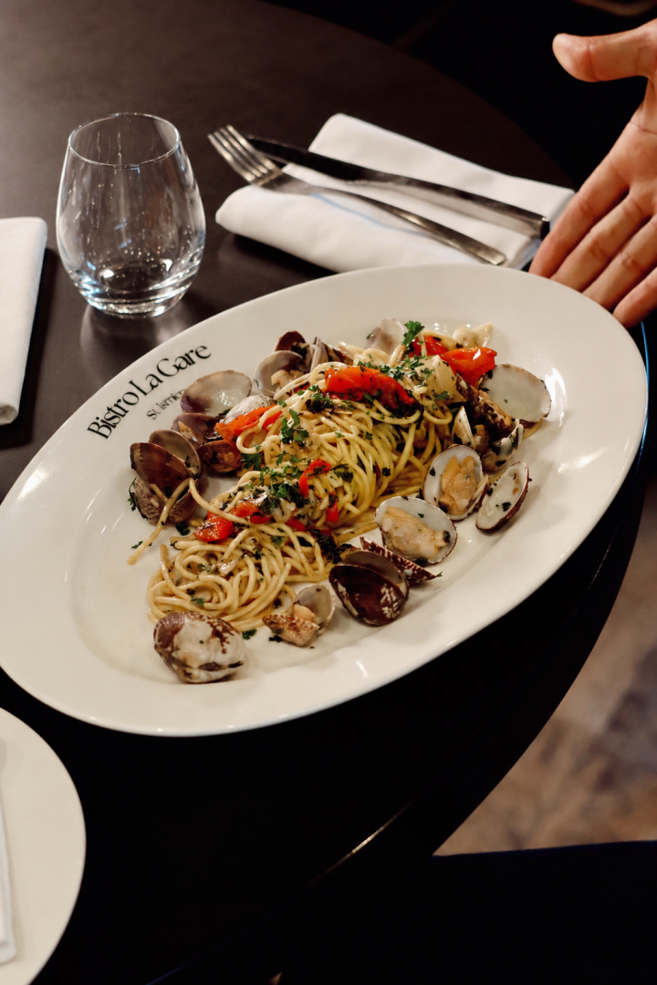 Spaghetti alle vongole maison Restaurant avec terrasse Grenoble